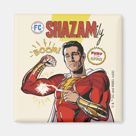 SCHAZAM! Götterwut | SCHAZAMily Comic Cover Magnet (Vorne)