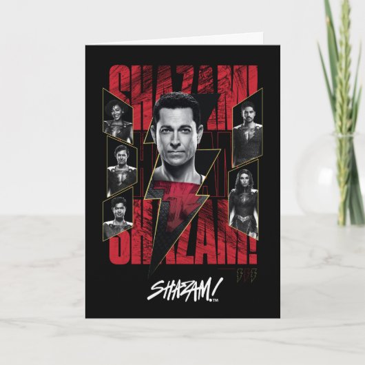 SCHAZAM! Götterwut | SHAZAMily Group Karte (Vorderseite)