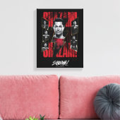 SCHAZAM! Götterwut | SHAZAMily Group Leinwanddruck (Insitu (Wohnzimmer))