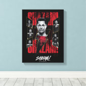 SCHAZAM! Götterwut | SHAZAMily Group Leinwanddruck (Insitu (Holzboden))