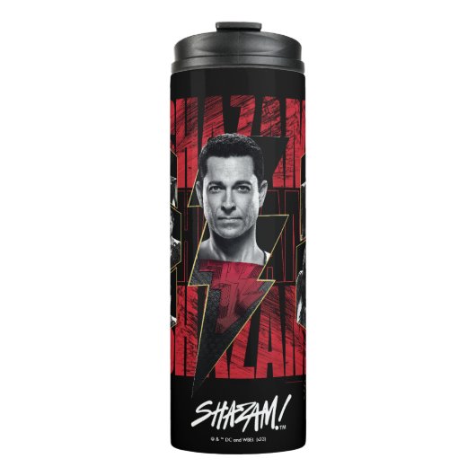 SCHAZAM! Götterwut | SHAZAMily Group Thermosbecher (Vorderseite)