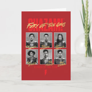 SCHAZAM! Götterwut | SHAZAMily Yearbook Karte