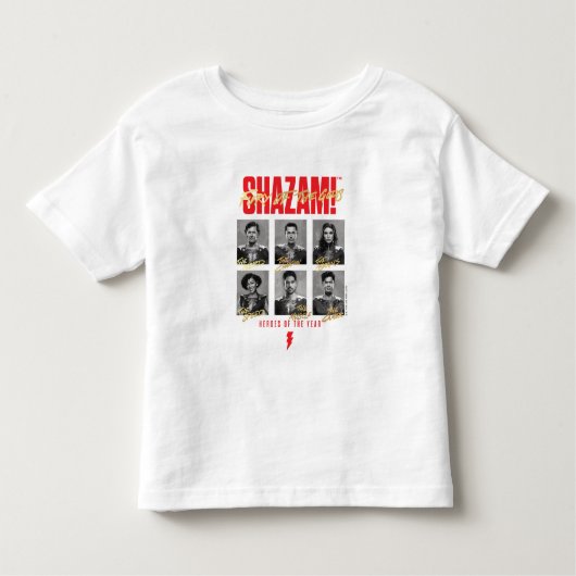 SCHAZAM! Götterwut | SHAZAMily Yearbook Kleinkind T-shirt (Vorderseite)