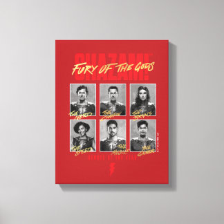 SCHAZAM! Götterwut | SHAZAMily Yearbook Leinwanddruck