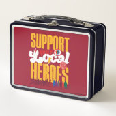 SCHAZAM! Götterwut | Unterstützung lokaler Helden Metall Brotdose (Vorderseite)