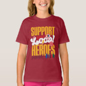 SCHAZAM! Götterwut | Unterstützung lokaler Helden T-Shirt (Vorderseite)