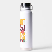 SCHAZAM! Götterwut | Unterstützung lokaler Helden Trinkflasche (Rückseite)