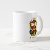 SCHAZAM! Götterwut | Verzierter Rahmen SHAZAMily Jumbo-Tasse (Vorderseite Rechts)