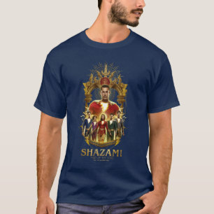 SCHAZAM! Götterwut   Verzierter Rahmen SHAZAMily T-Shirt