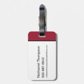 SCHAZAM! Götterwut | Wir sind der Power Gepäckanhänger (Rückseite vertikal)