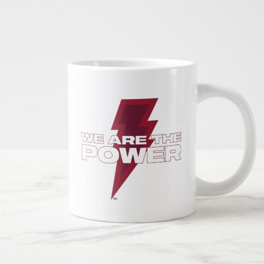 SCHAZAM! Götterwut | Wir sind der Power Jumbo-Tasse (Rechts)