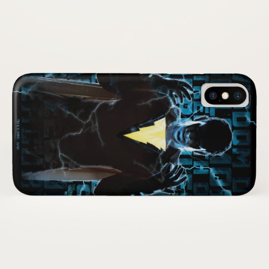 SCHAZAM! | Shazam & Abilities BlitzTypografie Case-Mate iPhone Hülle (Rückseite (Horizontal))