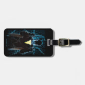 SCHAZAM! | Shazam & Abilities BlitzTypografie Gepäckanhänger (Vorderseite horizontal)