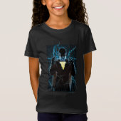 SCHAZAM! | Shazam & Abilities BlitzTypografie T-Shirt (Vorderseite)