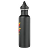 SCHAZAM! | Shazam Abilities Lightning Graphic Edelstahlflasche (Rechts)