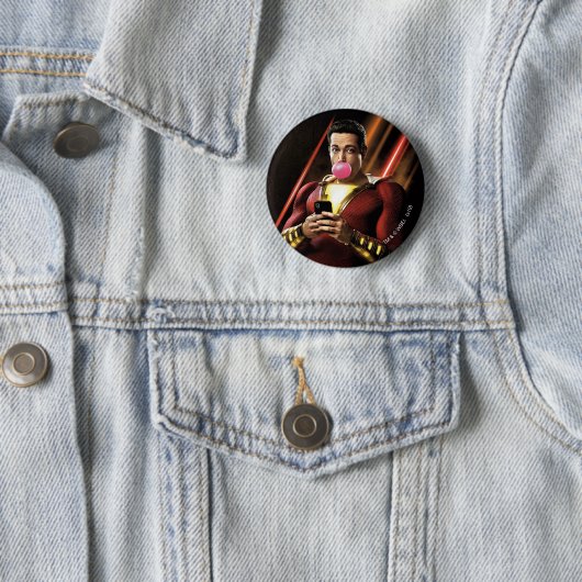 SCHAZAM! | Shazam Blasble Bubble Gum Button (Beispiel)