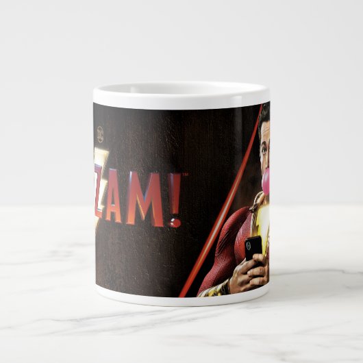 SCHAZAM! | Shazam Blasble Bubble Gum Jumbo-Tasse (Vorderseite)