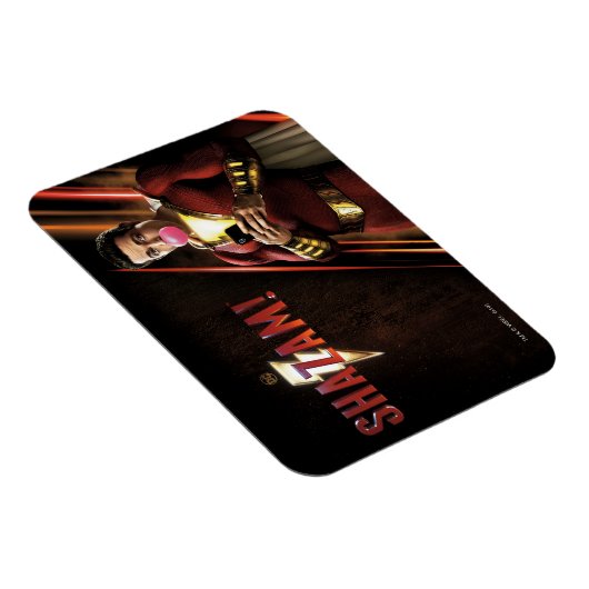 SCHAZAM! | Shazam Blasble Bubble Gum Magnet (Rechte Seite)