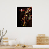 SCHAZAM! | Shazam Blasble Bubble Gum Poster (Küche)