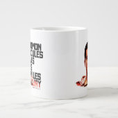 SCHAZAM! | Shazam Closeup Akronym Graphic Jumbo-Tasse (Vorderseite)