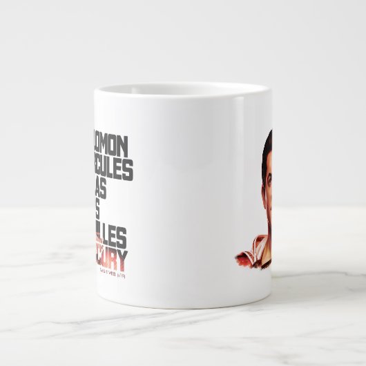 SCHAZAM! | Shazam Closeup Akronym Graphic Jumbo-Tasse (Vorderseite)