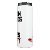 SCHAZAM! | Shazam Closeup Akronym Graphic Thermosbecher (Rückseite)