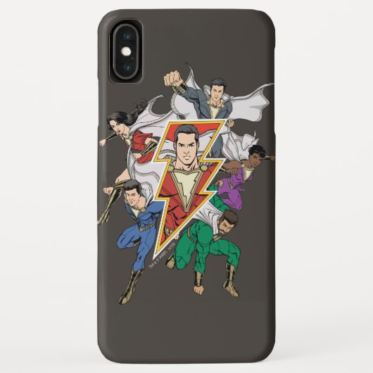 SCHAZAM! | Shazam Family Graphic Case-Mate iPhone Hülle (Rückseite)