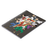 SCHAZAM! | Shazam Family Graphic Notizblock (Linke Seite)