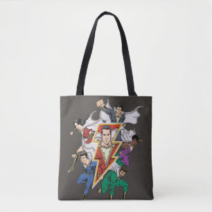 SCHAZAM! Shazam Family Graphic Tasche