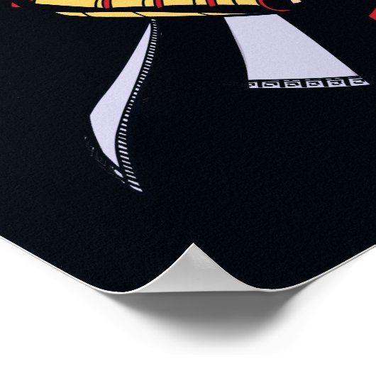 SCHAZAM! | Shazam Family Vs. Dr. Sivana Poster (Ecke)