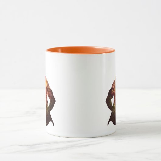 SCHAZAM! | Shazam Sunset Silhouette Tasse (Zentrum)