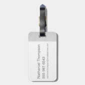 SCHAZAM! | Shazam Tiger & Lightning Graphic Gepäckanhänger (Rückseite vertikal)