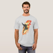 SCHAZAM! | Shazam Tiger & Lightning Graphic T-Shirt (Vorne ganz)