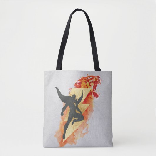 SCHAZAM! | Shazam Tiger & Lightning Graphic Tasche (Vorderseite)