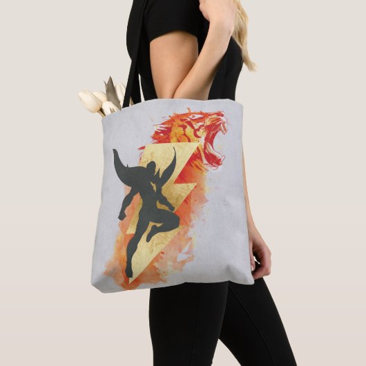 SCHAZAM! | Shazam Tiger & Lightning Graphic Tasche (Von Nahem)