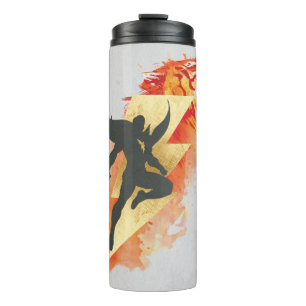SCHAZAM!   Shazam Tiger & Lightning Graphic Thermosbecher