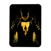 SCHAZAM! | Shazam und Billy Lightning Silhouette Magnet (Vertikal)