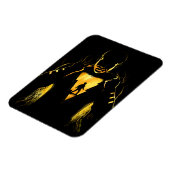 SCHAZAM! | Shazam und Billy Lightning Silhouette Magnet (Linke Seite)