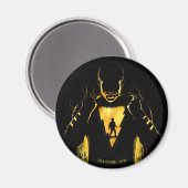 SCHAZAM! | Shazam und Billy Lightning Silhouette Magnet (Vorderseite/Rückseite)