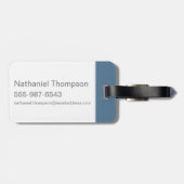 SCHAZAM! | Sivana "Power ist alles" Gepäckanhänger (Rückseite horizontal)