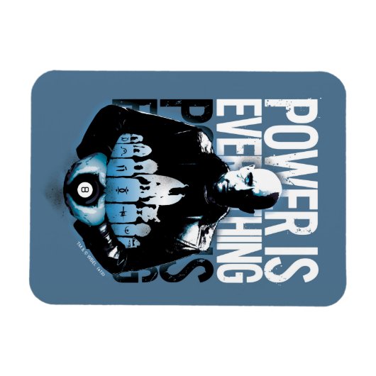 SCHAZAM! | Sivana "Power ist alles" Magnet (Horizontal)