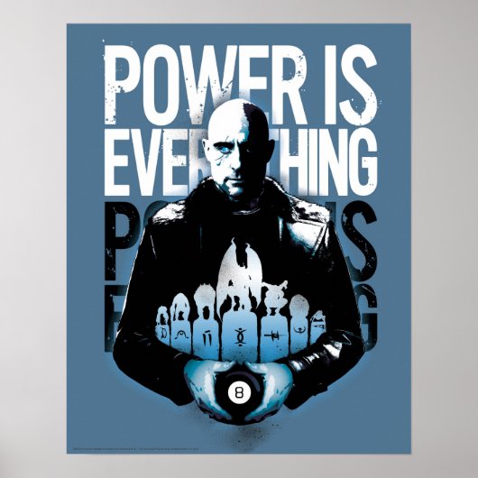 SCHAZAM! | Sivana "Power ist alles" Poster (Vorne)