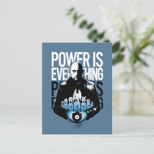 SCHAZAM! | Sivana "Power ist alles" Postkarte (Stehend Vorderseite)