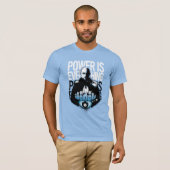 SCHAZAM! | Sivana "Power ist alles" T-Shirt (Vorne ganz)