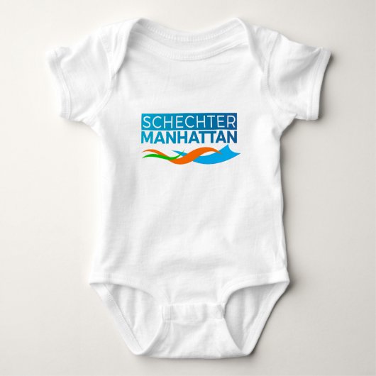Schechter Manhattan Baby Strampler (Vorderseite)