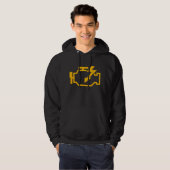 Scheck Engine Licht Lustiger Mechaniker Macanic Ma Hoodie (Vorne ganz)