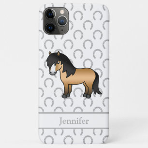 Scheckfuchs Shetlandpony Süße Cartoon-Illustration Case-Mate iPhone Hülle
