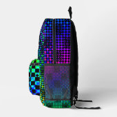 Scheckte Drehung von Kenneth Yoncich Bedruckter Rucksack (Rechts)