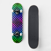 Scheckte Drehung von Kenneth Yoncich Skateboard (Vorderseite)