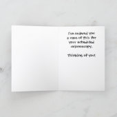 Scheduled Colonoscopy Card  TPB-2 Karte (Innenseite)